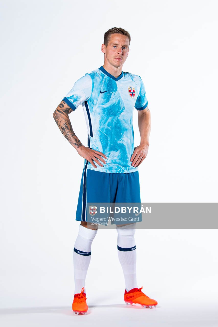 Stefan Johansen of the Norwegian national football team