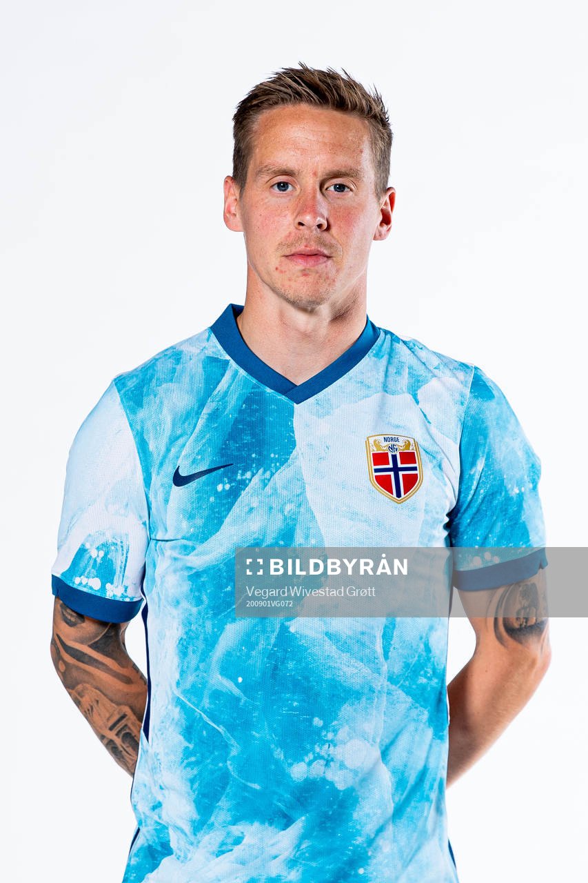 Stefan Johansen of the Norwegian national football team