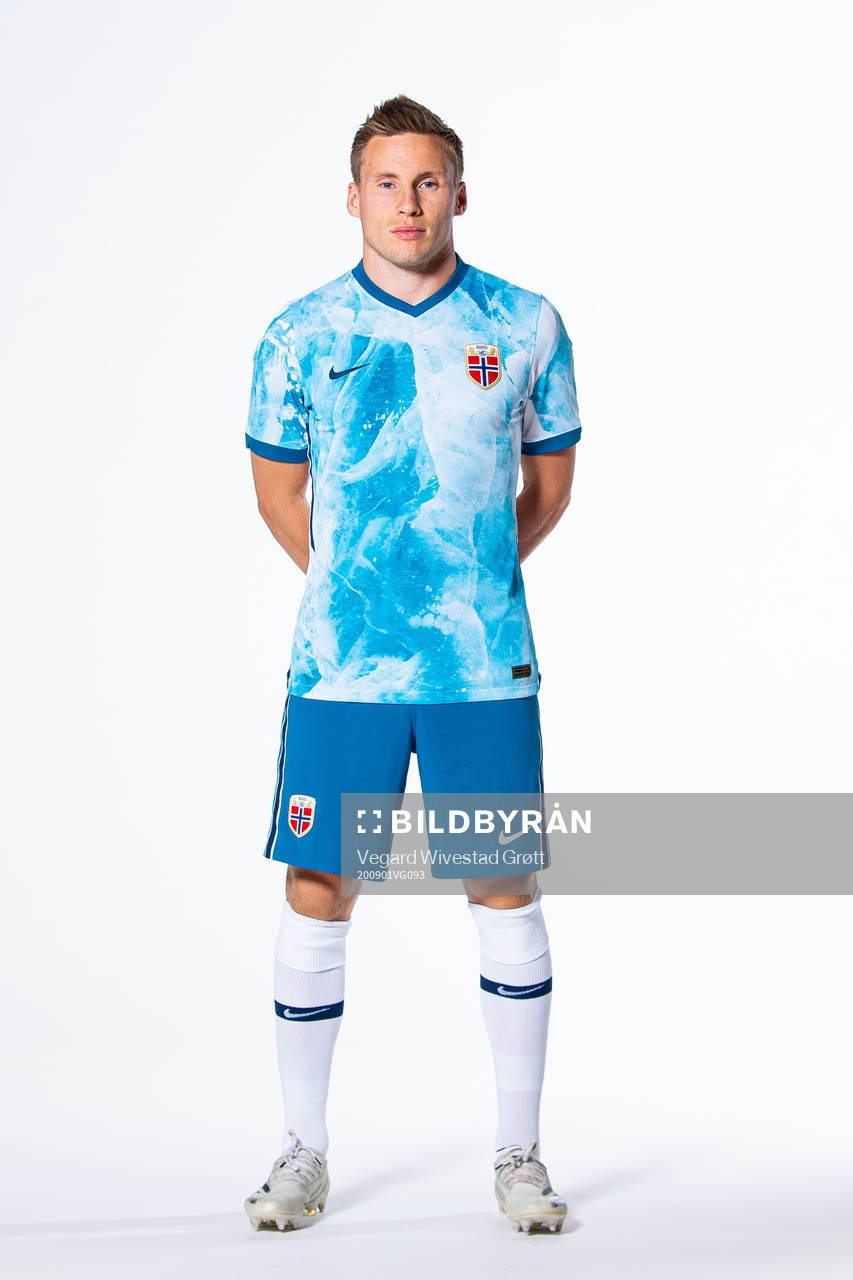Jonas Svensson of the Norwegian national football team