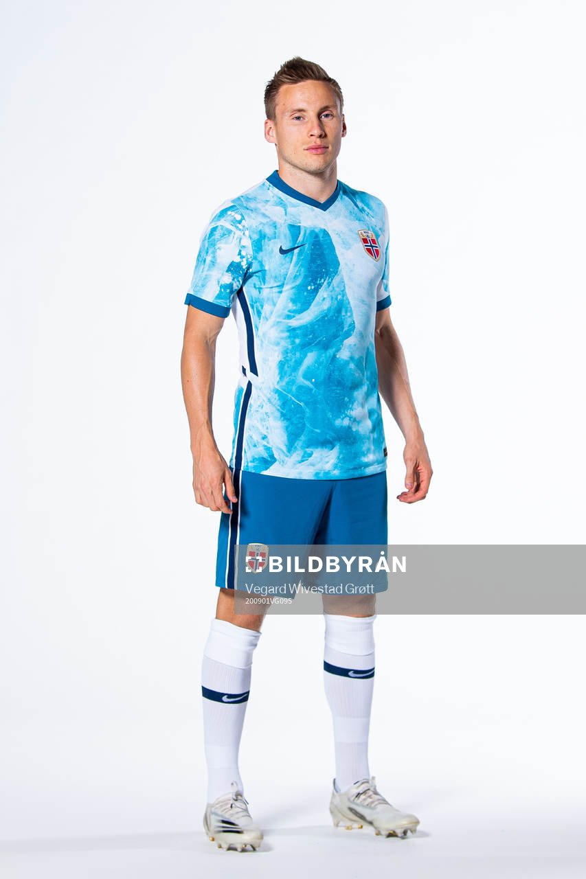 Jonas Svensson of the Norwegian national football team