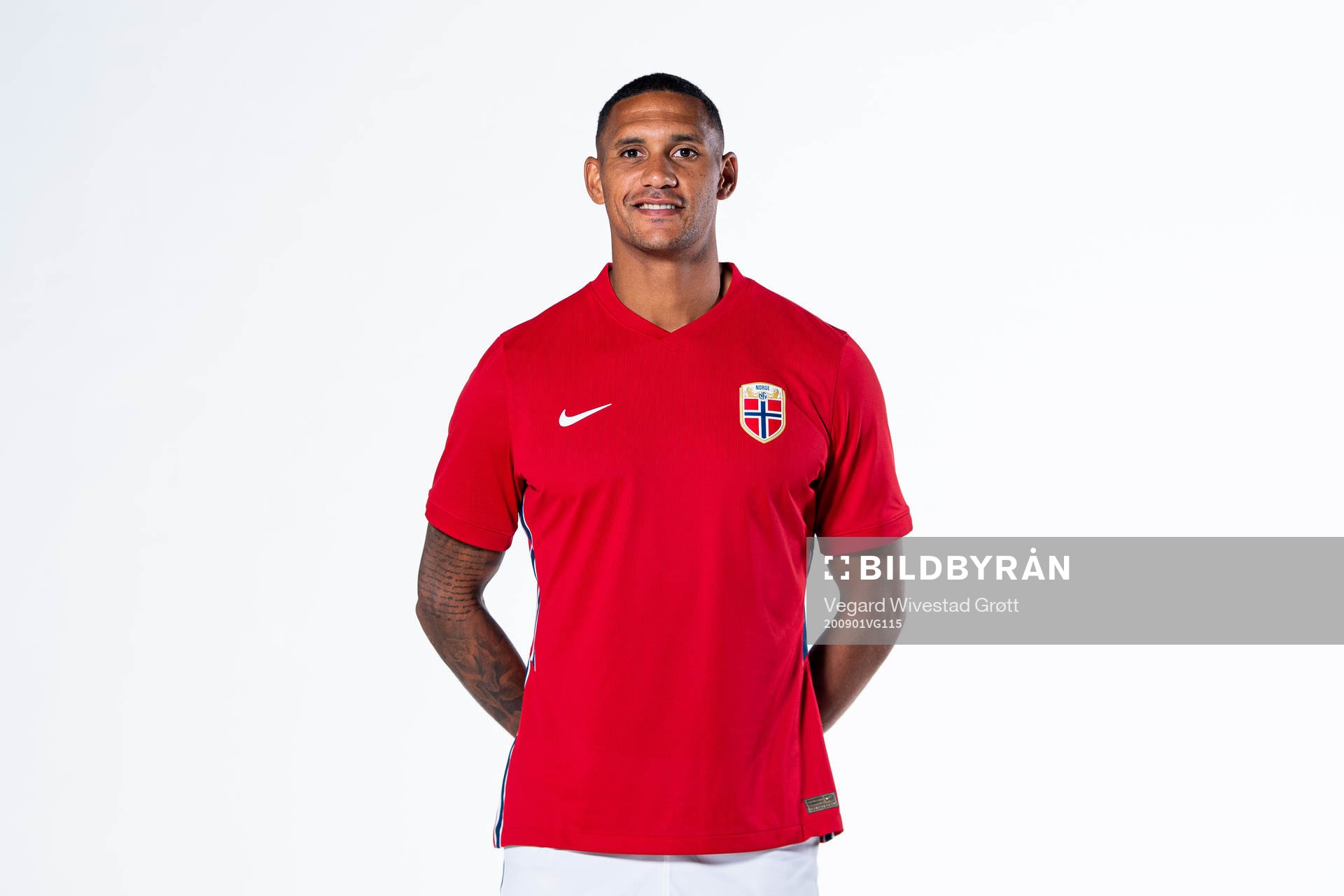 Ruben Gabrielsen of the Norwegian national football team