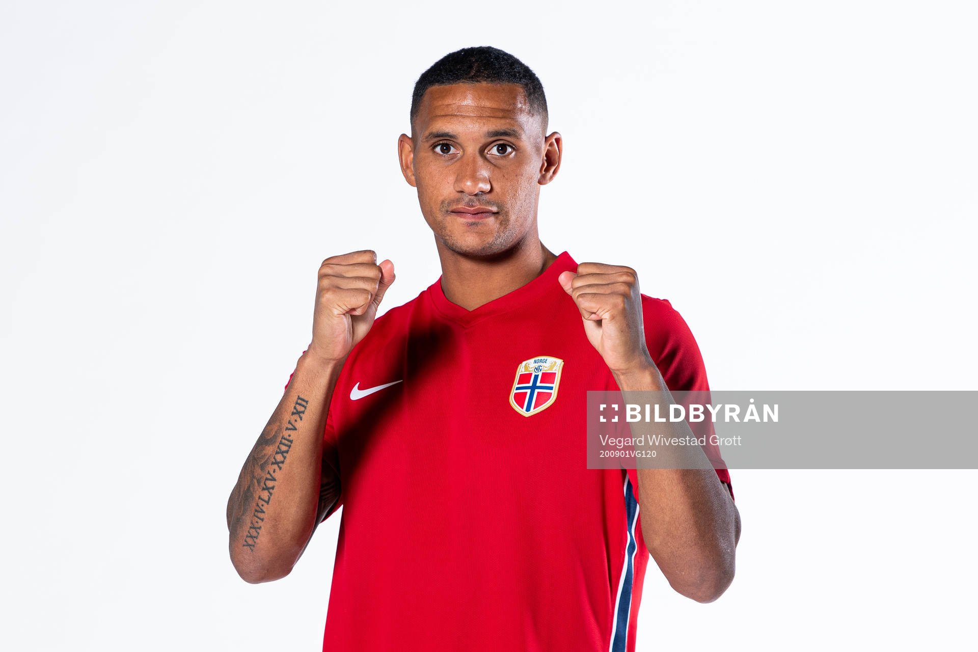 Ruben Gabrielsen of the Norwegian national football team