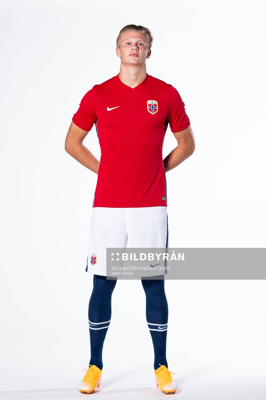 Erling Braut Haaland of the Norwegian national football