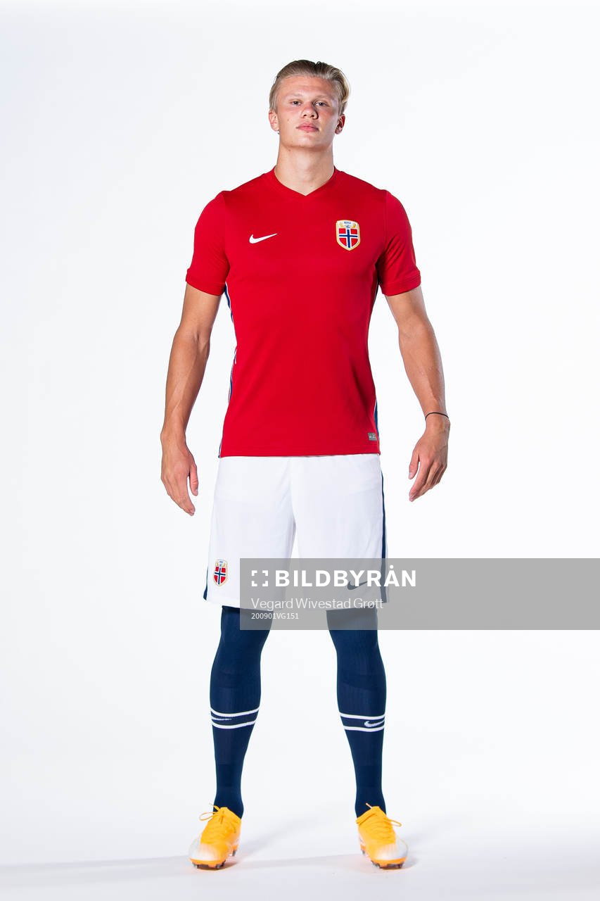 Erling Braut Haaland of the Norwegian national football