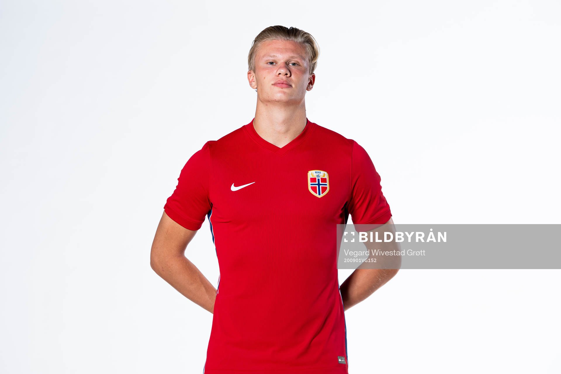 Erling Braut Haaland of the Norwegian national football