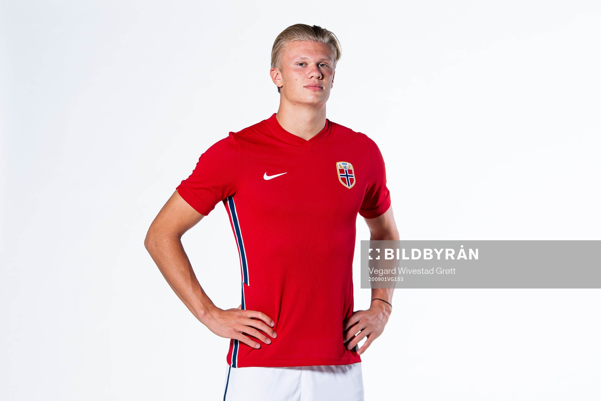 Erling Braut Haaland of the Norwegian national football