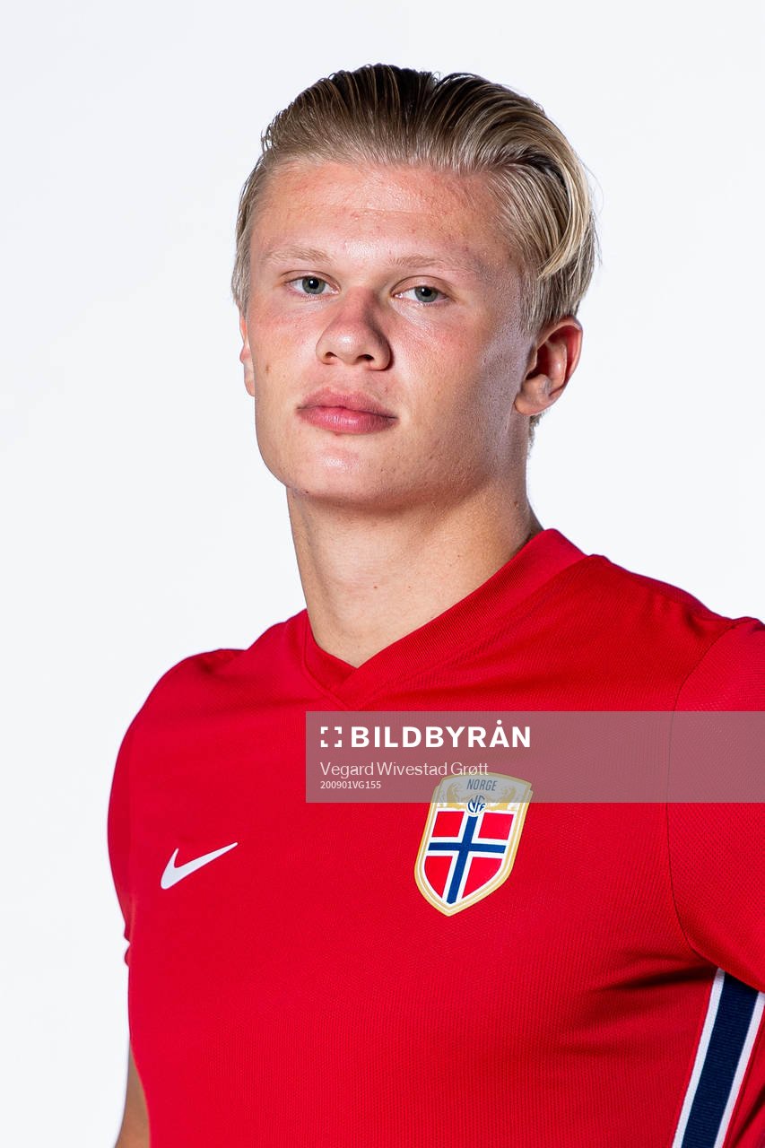 Erling Braut Haaland of the Norwegian national football