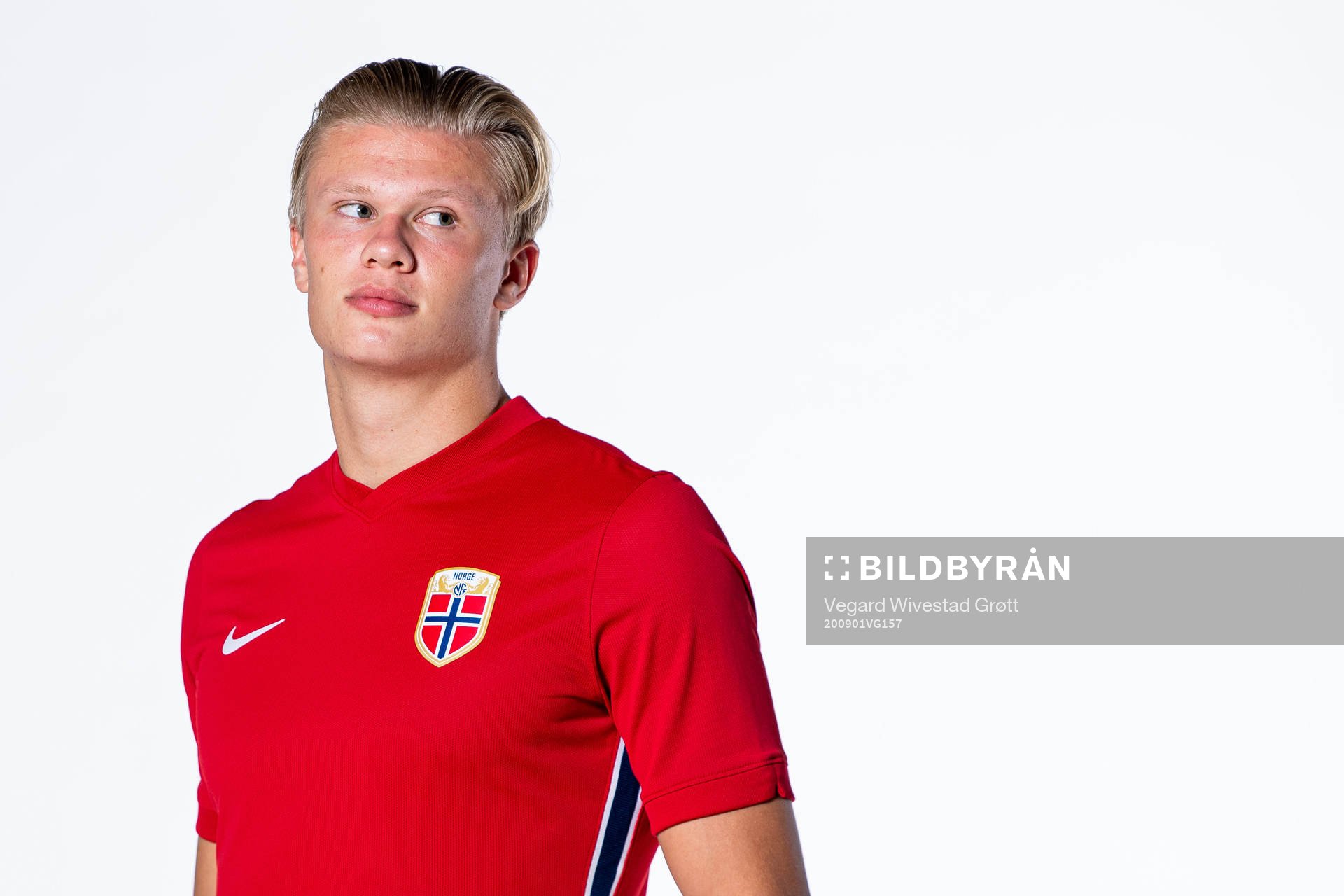 Erling Braut Haaland of the Norwegian national football