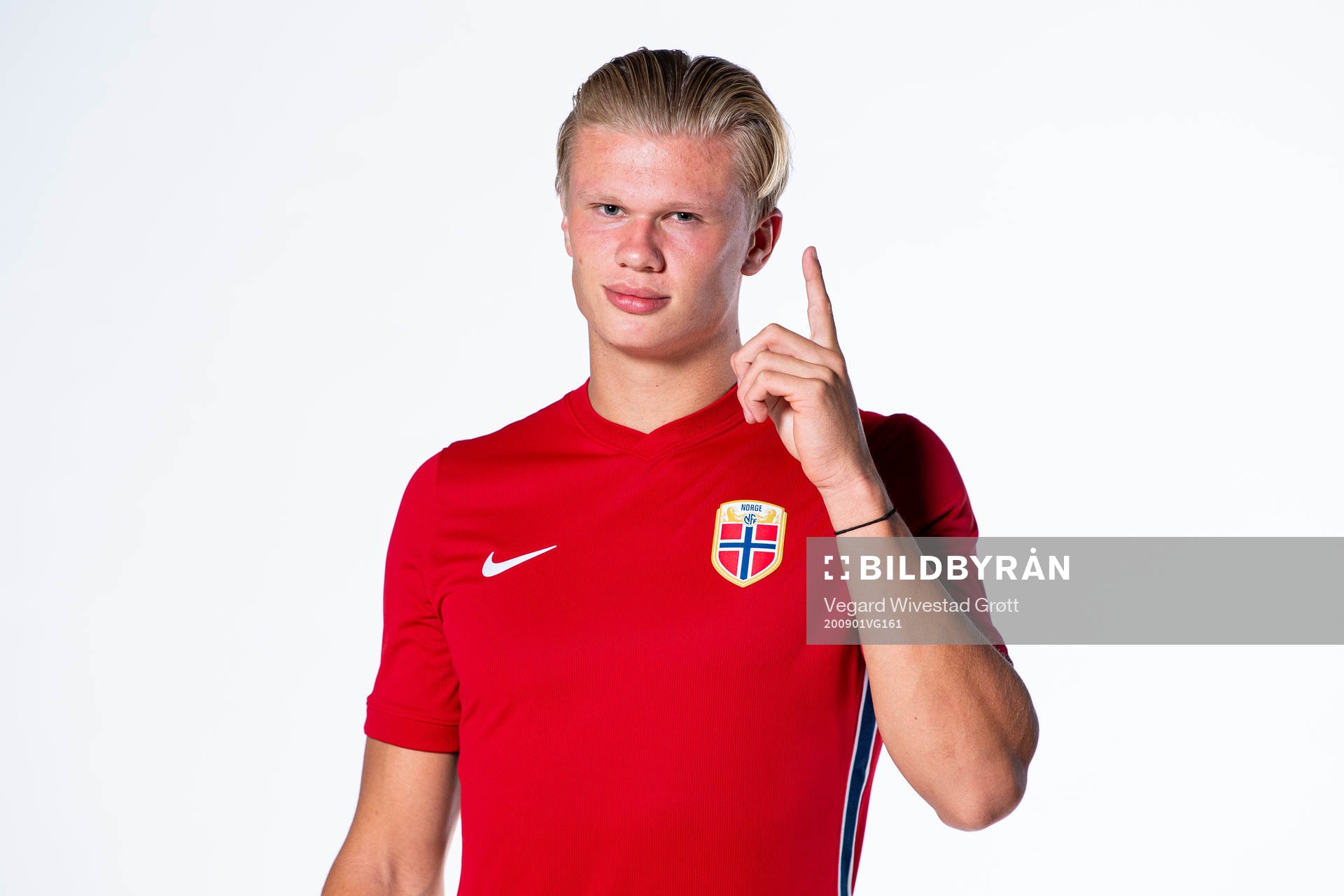 Erling Braut Haaland of the Norwegian national football