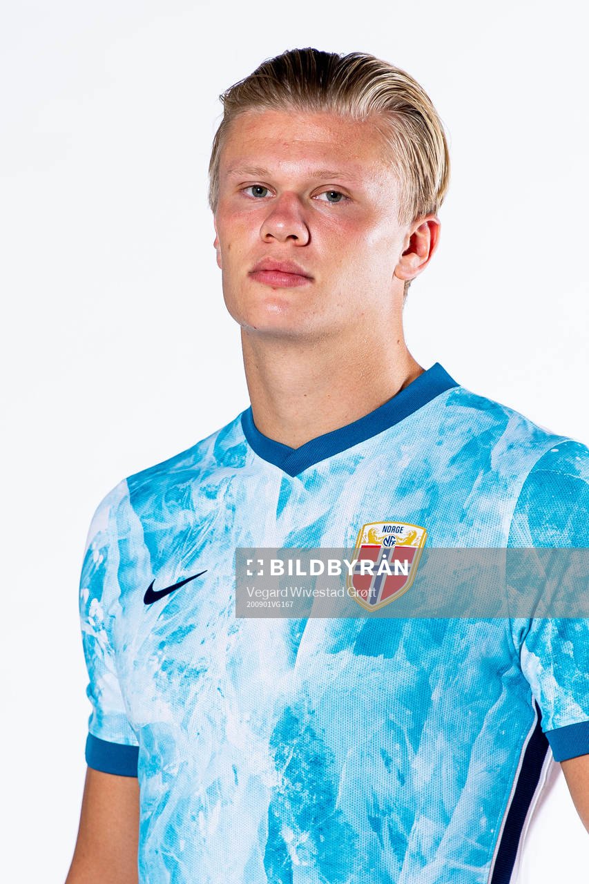 Erling Braut Haaland of the Norwegian national football