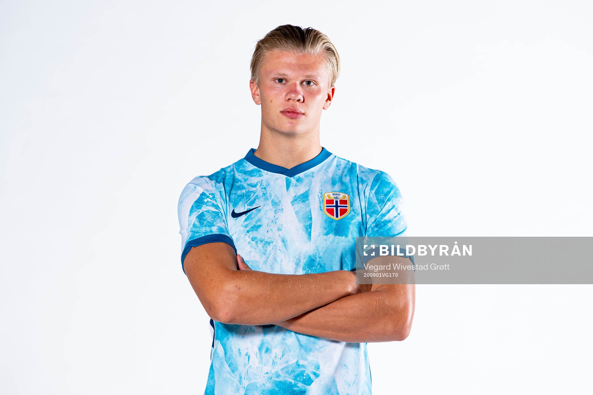 Erling Braut Haaland of the Norwegian national football
