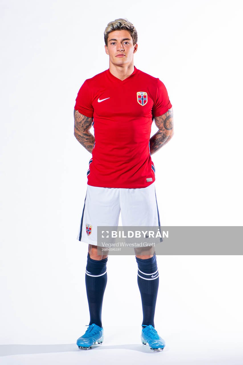 Mathias Normann of the Norwegian national football team