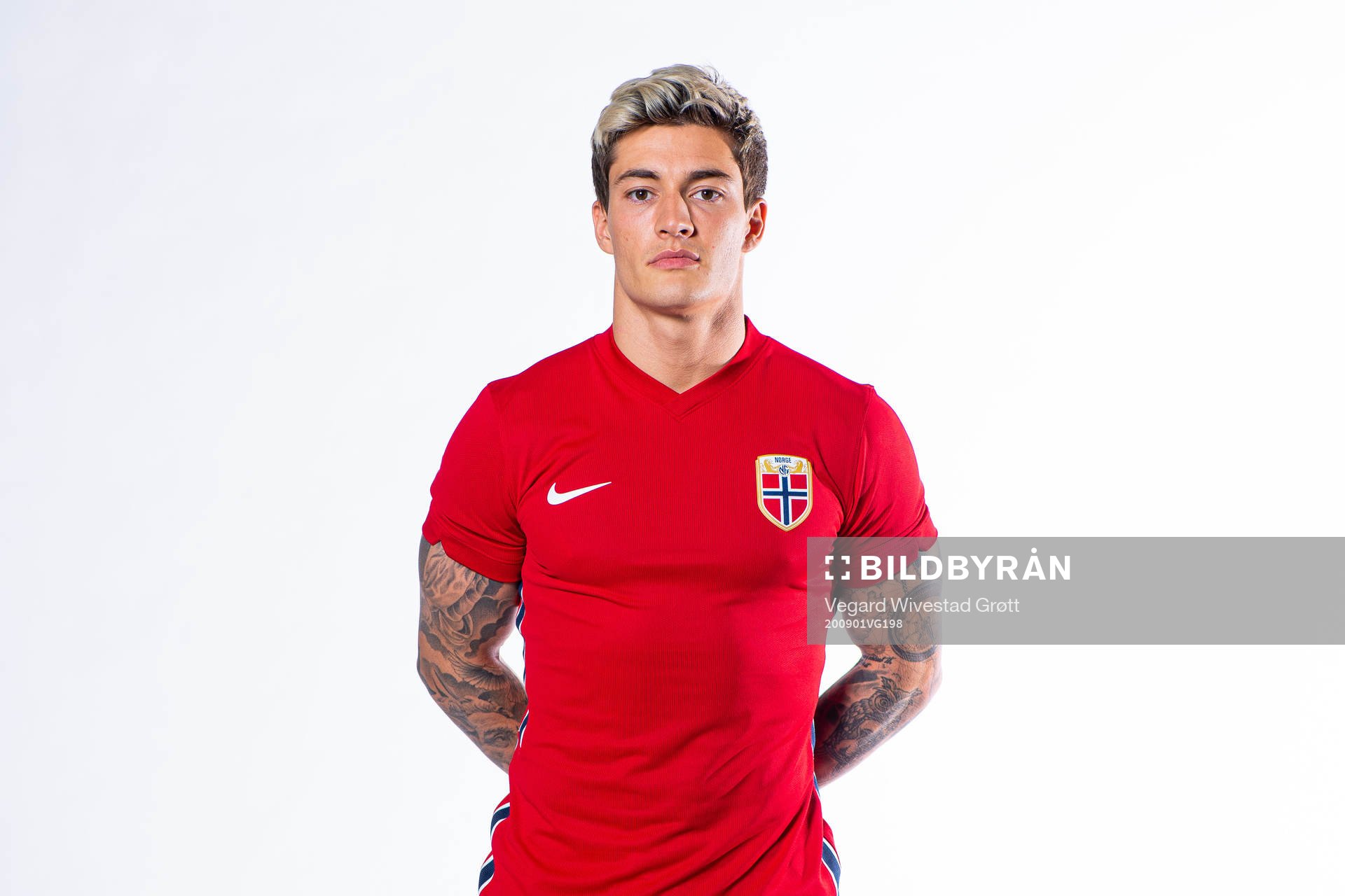 Mathias Normann of the Norwegian national football team