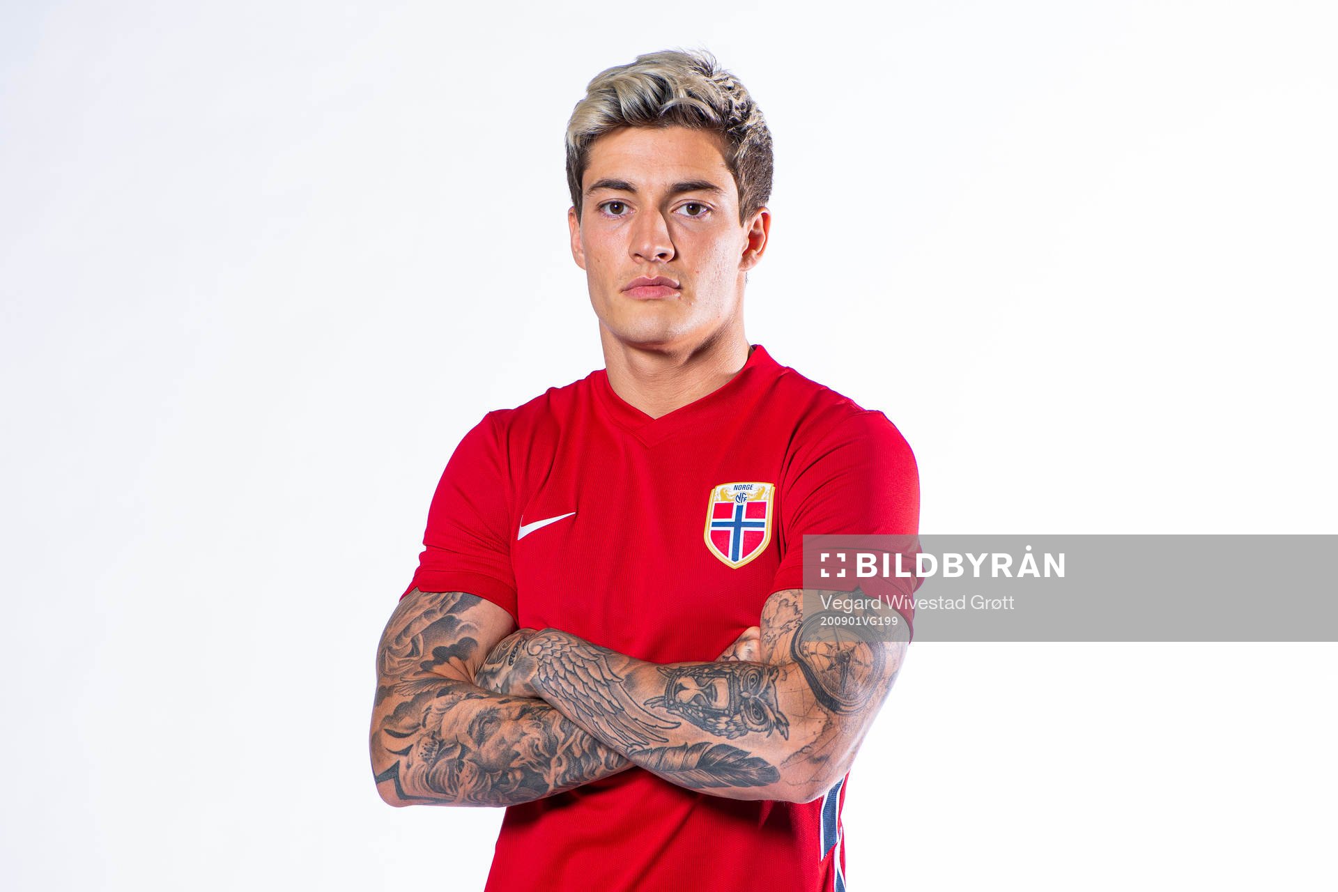 Mathias Normann of the Norwegian national football team