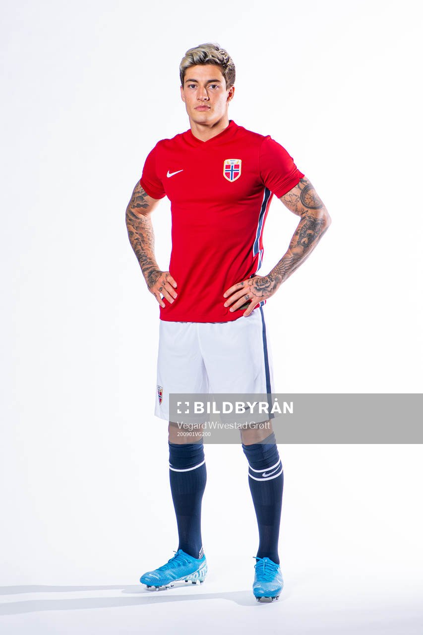 Mathias Normann of the Norwegian national football team