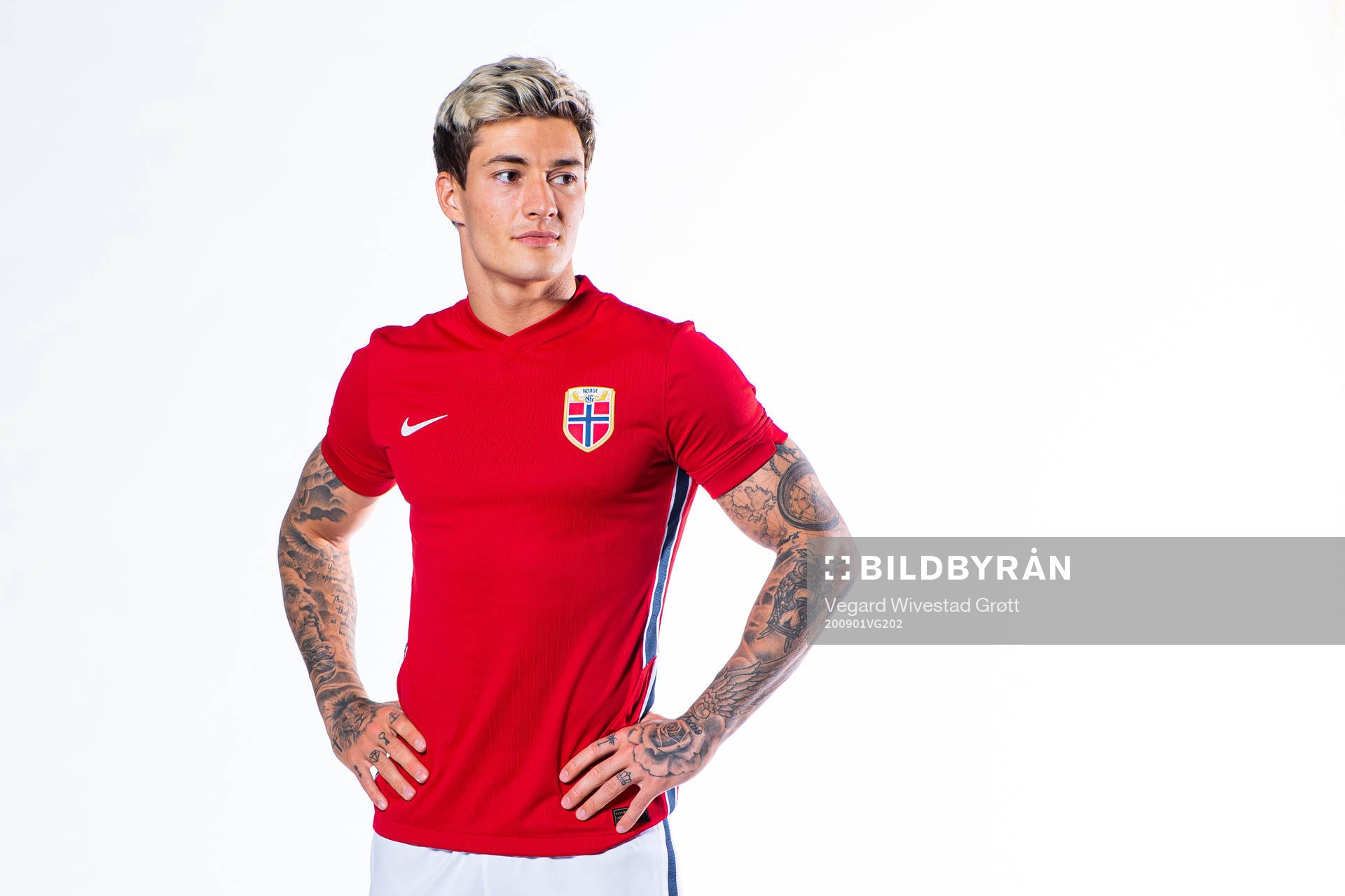 Mathias Normann of the Norwegian national football team