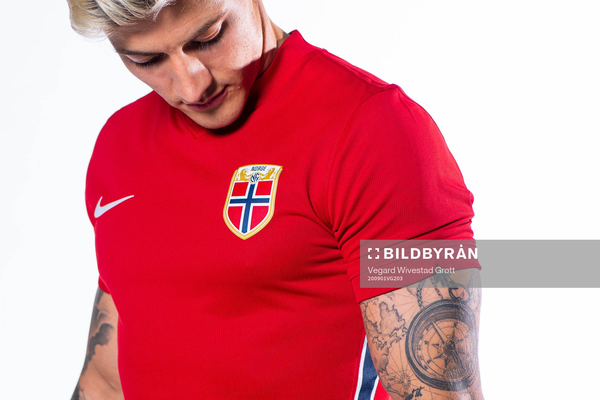 Mathias Normann of the Norwegian national football team