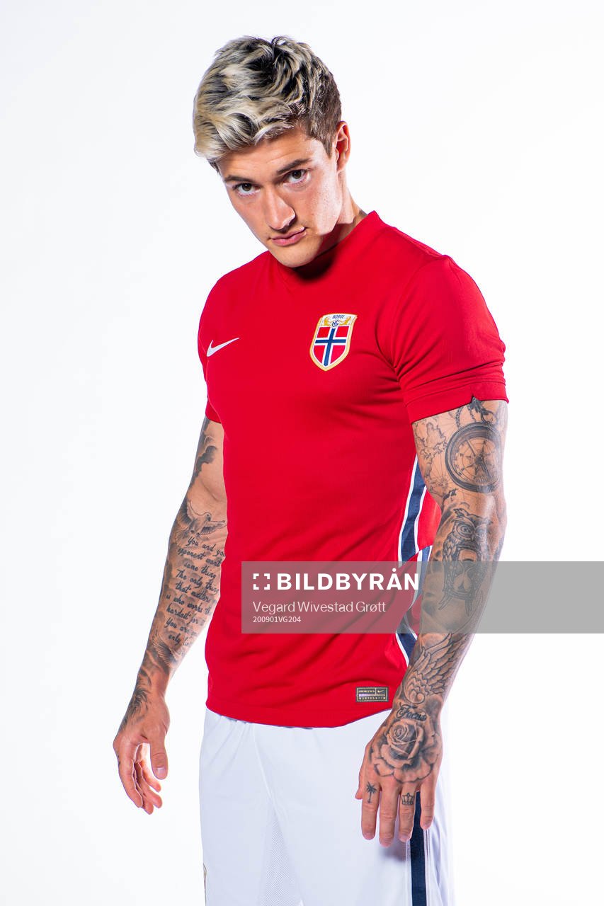 Mathias Normann of the Norwegian national football team
