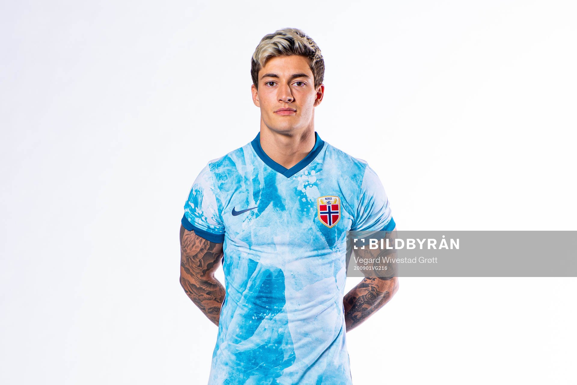 Mathias Normann of the Norwegian national football team