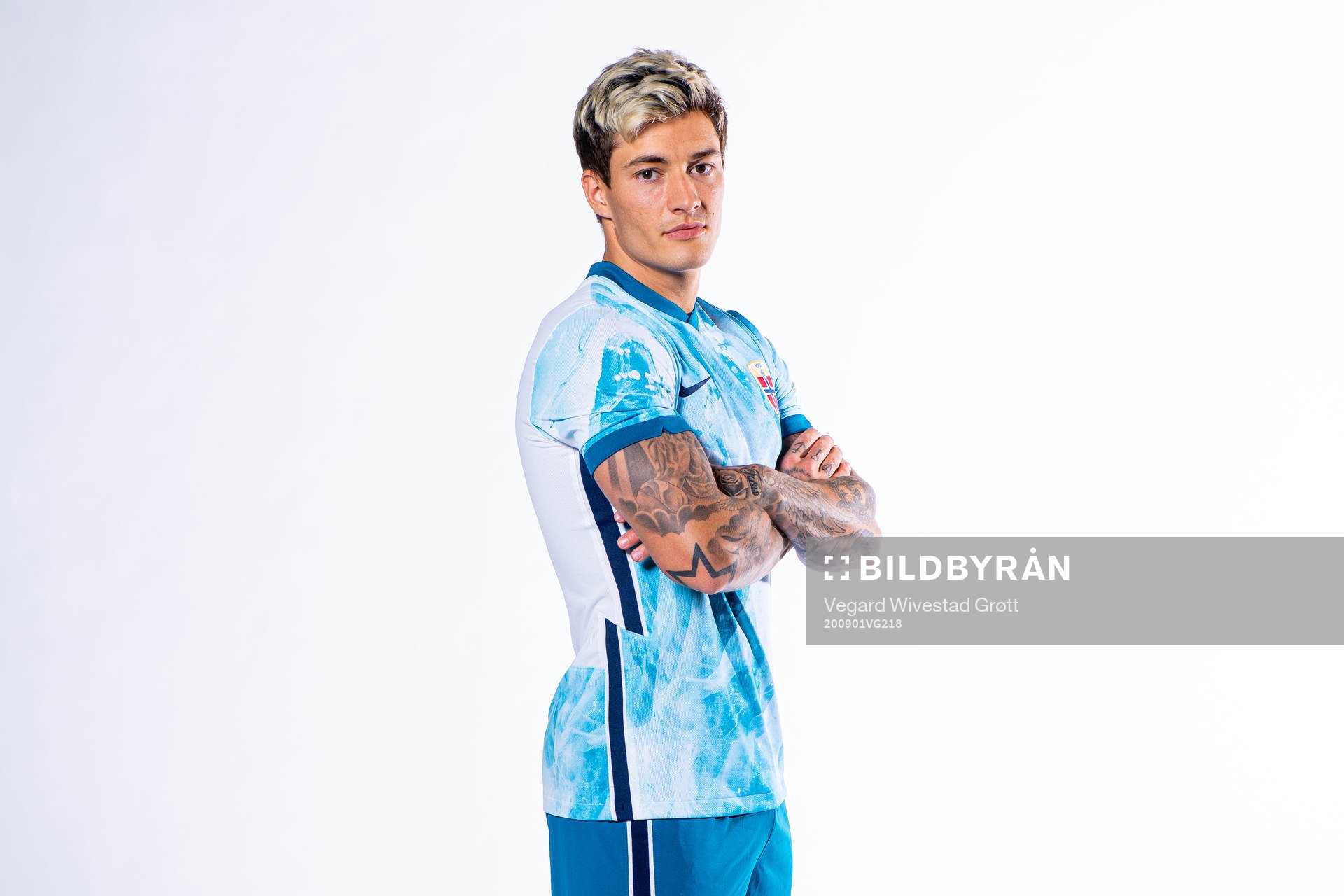 Mathias Normann of the Norwegian national football team