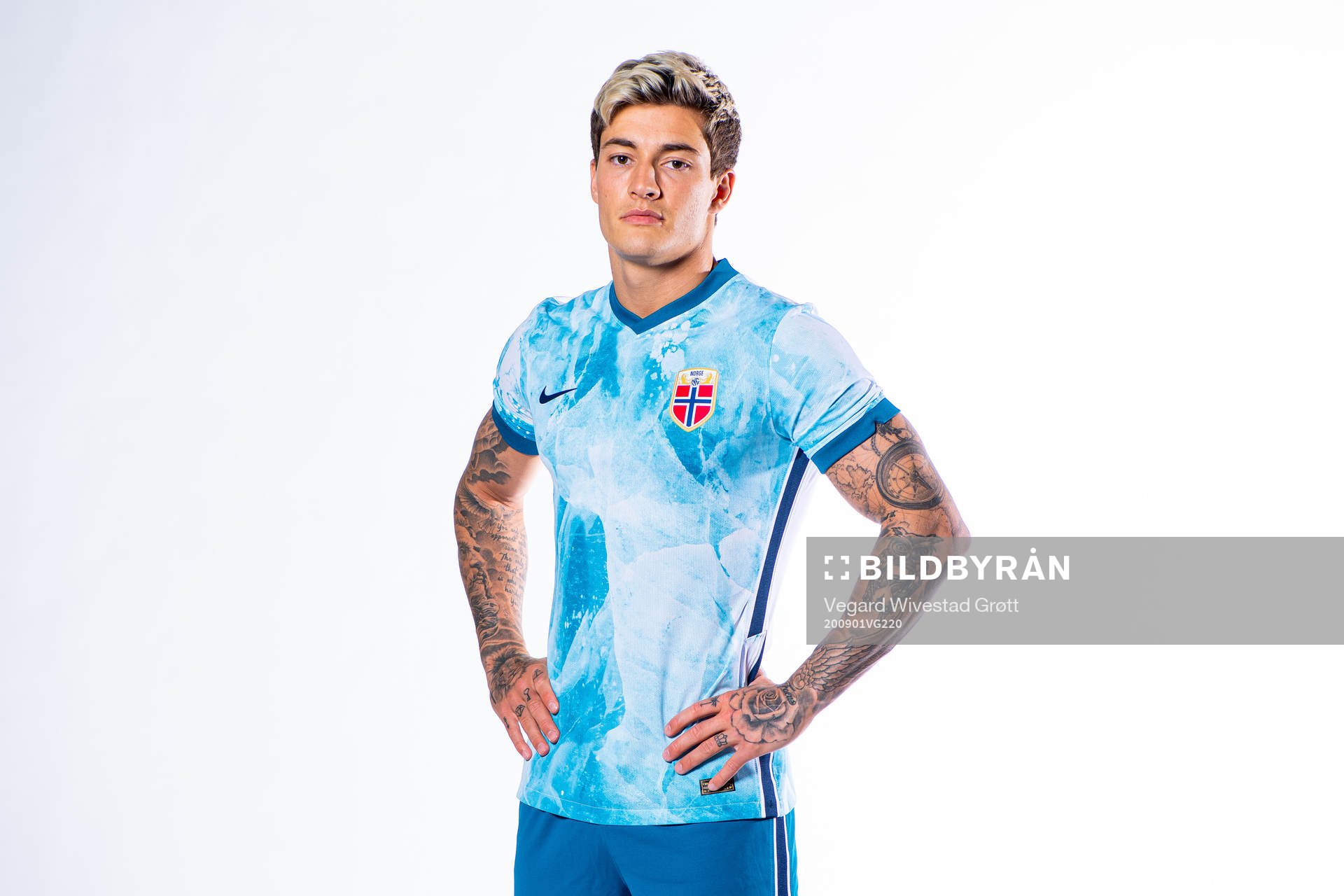Mathias Normann of the Norwegian national football team