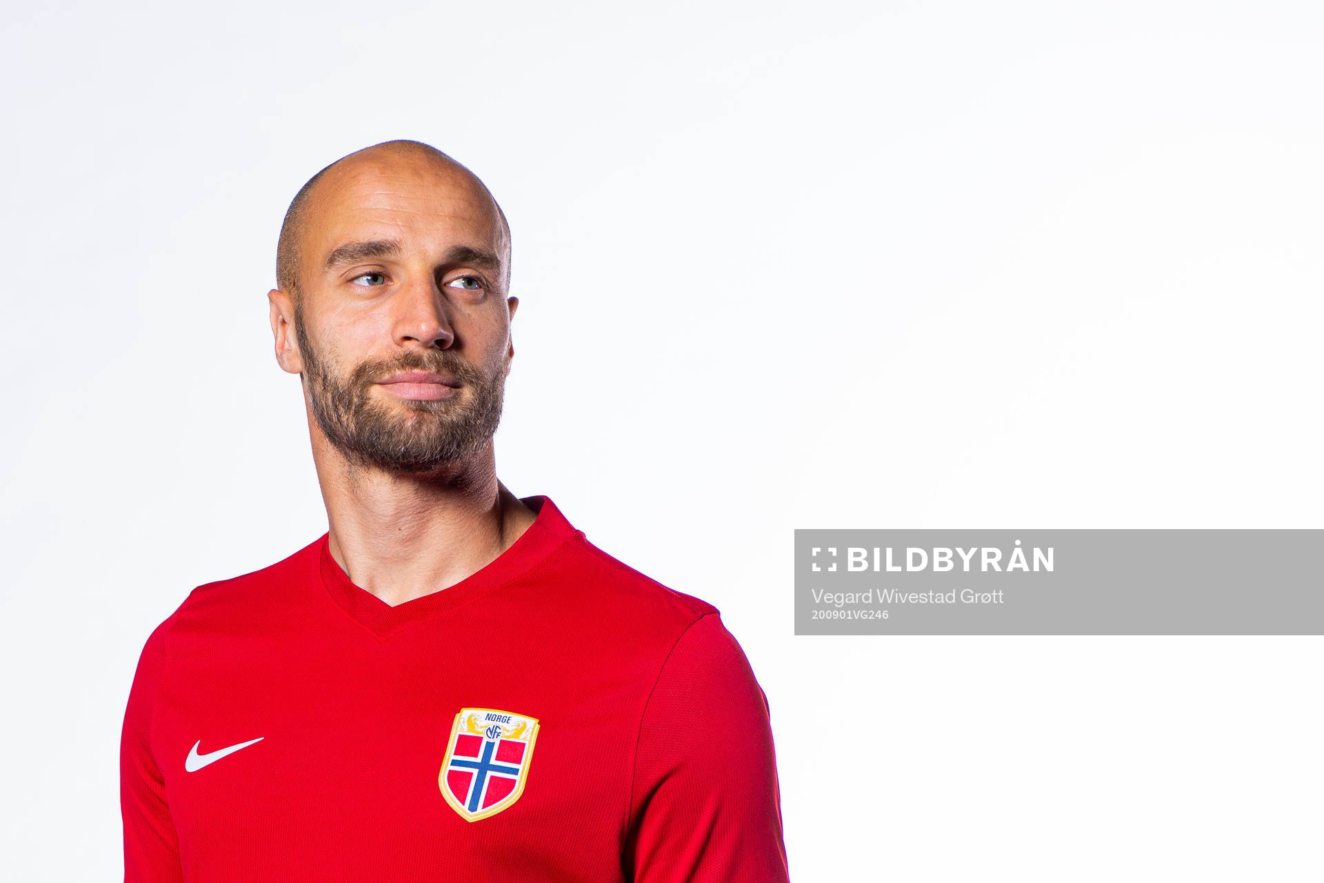Tore Reginiussen of the Norwegian national football team