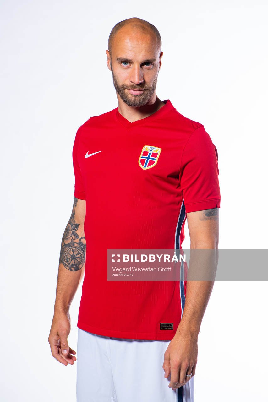 Tore Reginiussen of the Norwegian national football team