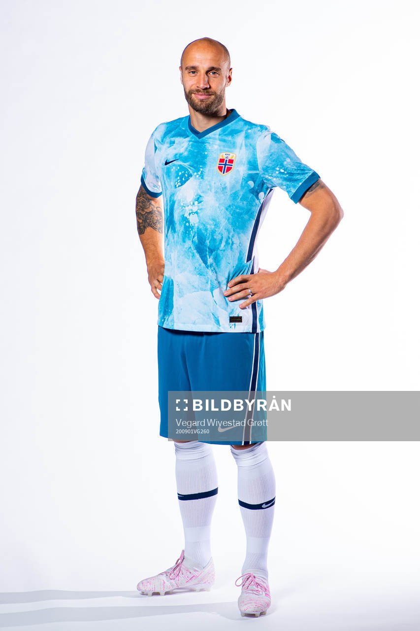 Tore Reginiussen of the Norwegian national football team