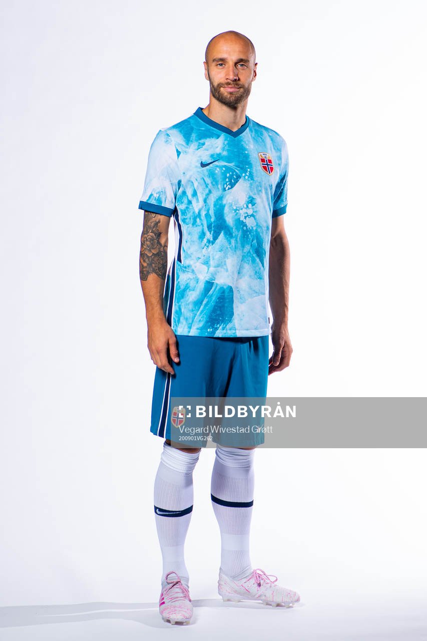 Tore Reginiussen of the Norwegian national football team