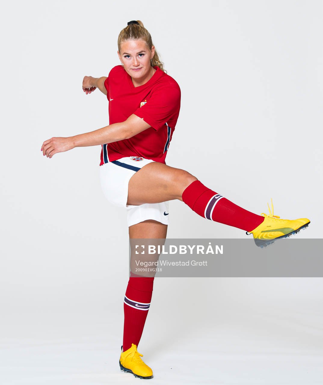 Lisa-Marie Karlseng Utland of the Norwegian women’s