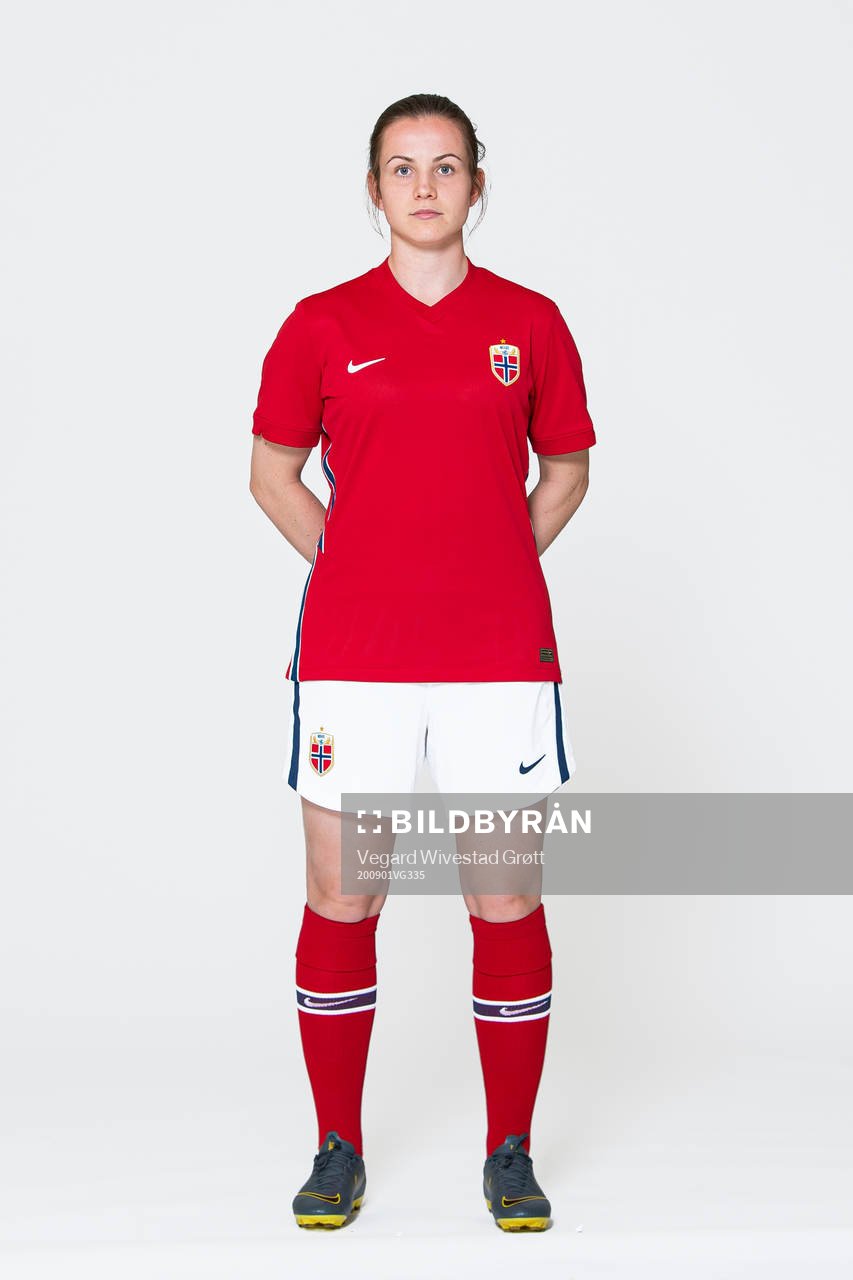 Tuva Hansen of the Norwegian women’s national football