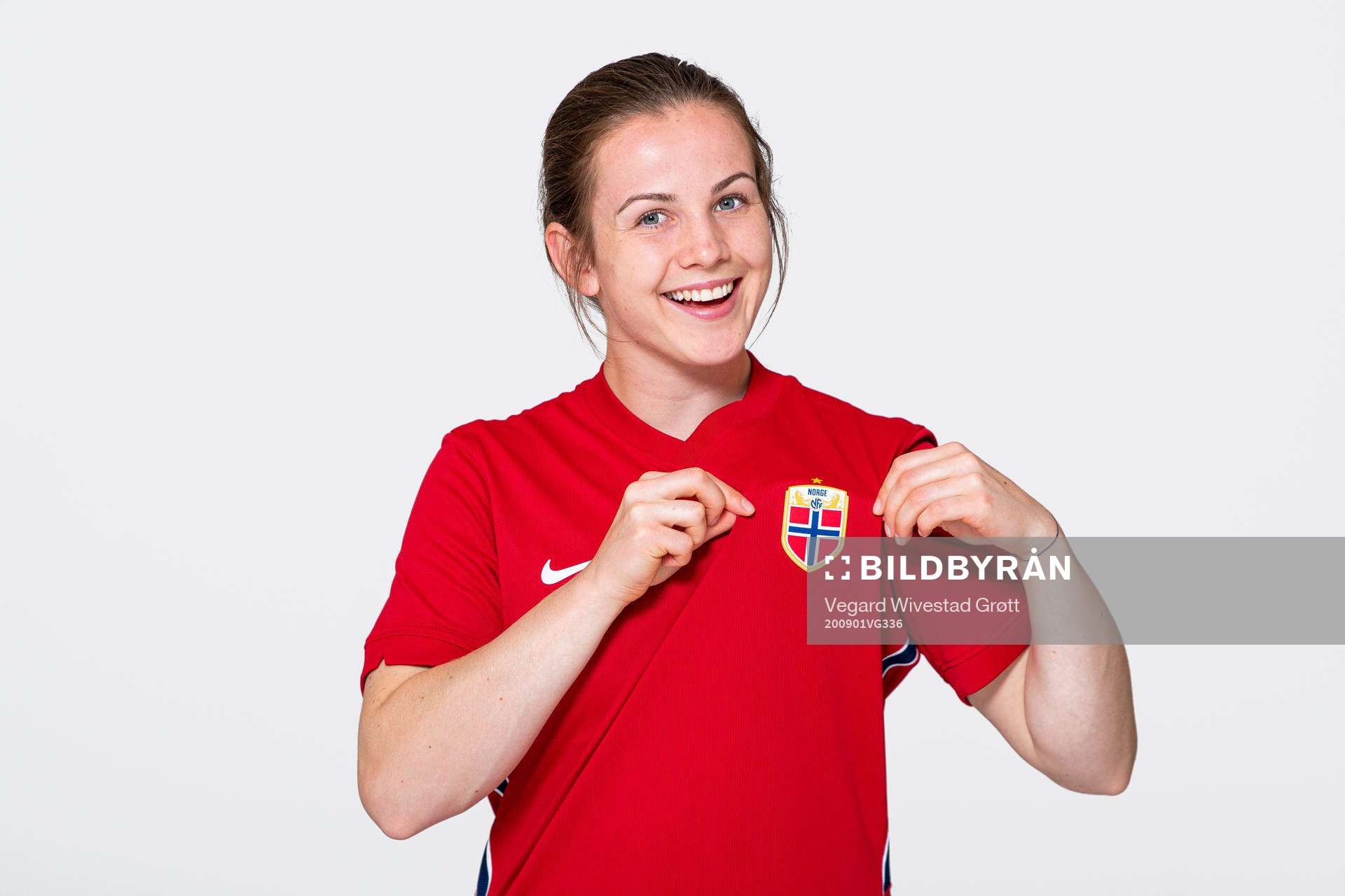 Tuva Hansen of the Norwegian women’s national football