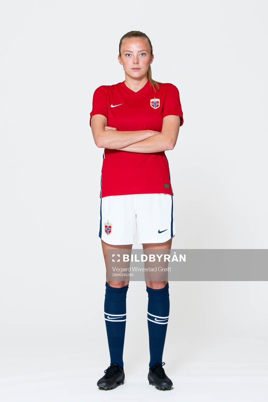 Synne Sofie Kinden Jensen of the Norwegian women’s