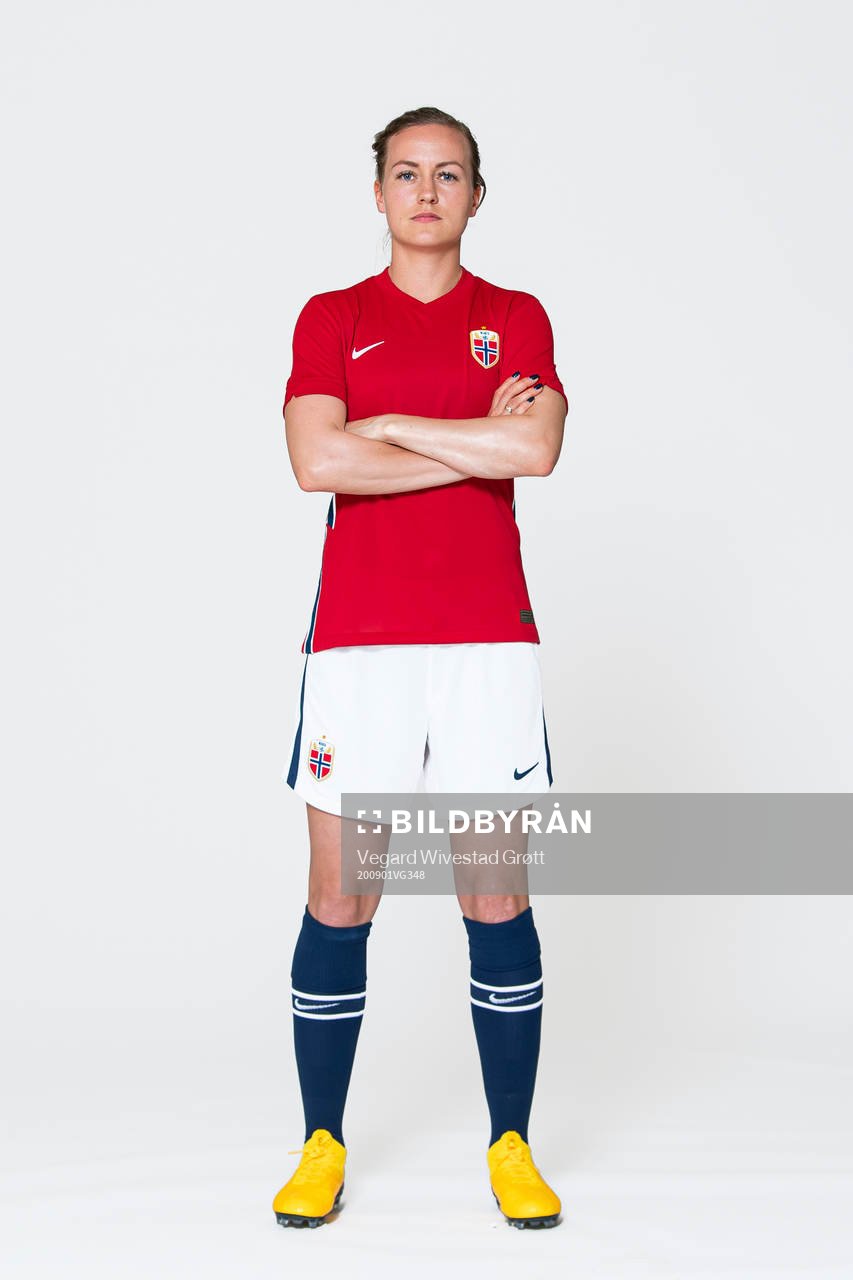 Kristine Minde of the Norwegian women’s national football