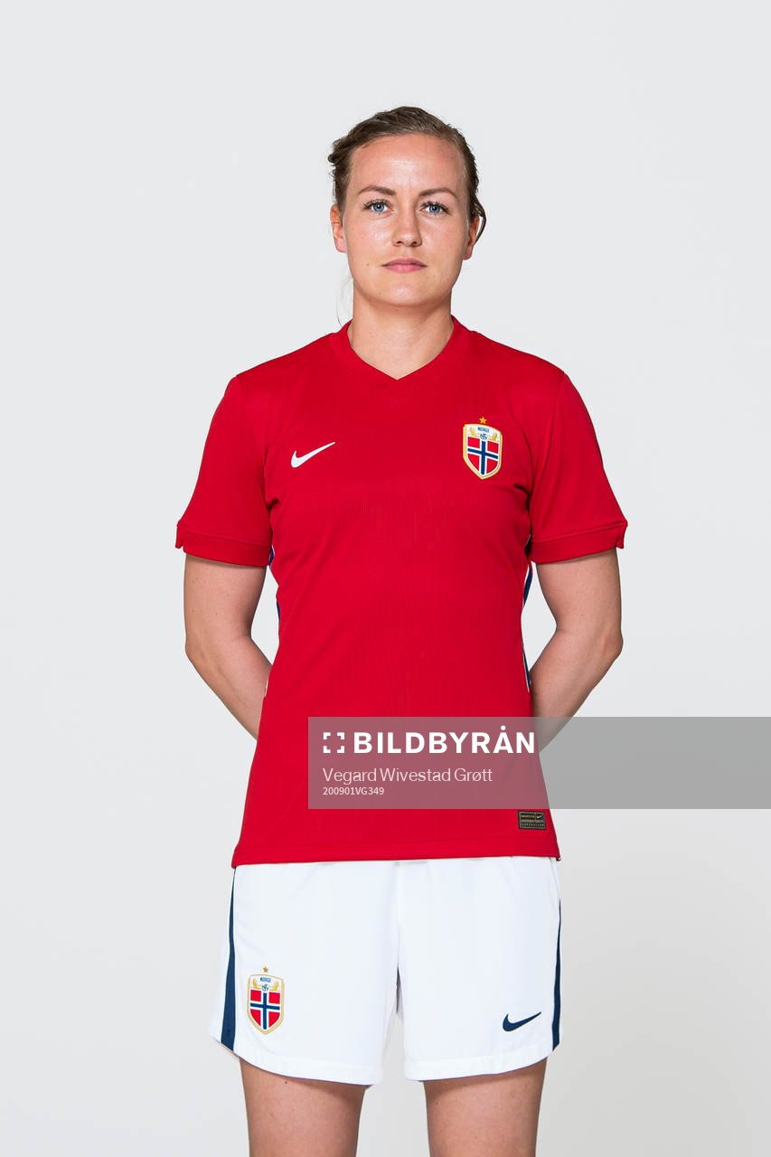 Kristine Minde of the Norwegian women’s national football