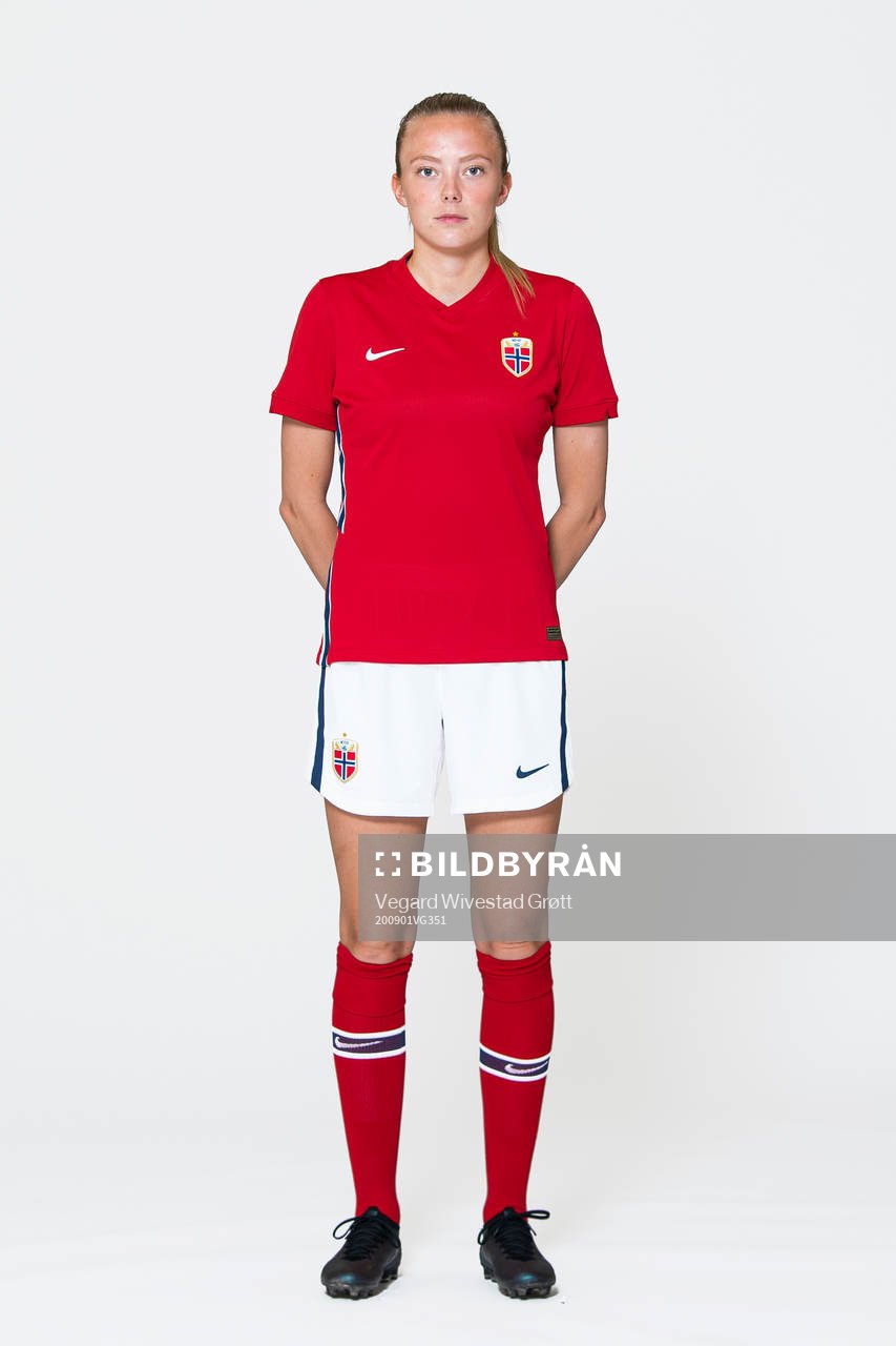 Synne Sofie Kinden Jensen of the Norwegian women’s