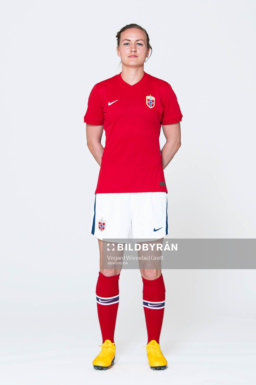 Kristine Minde of the Norwegian women’s national football