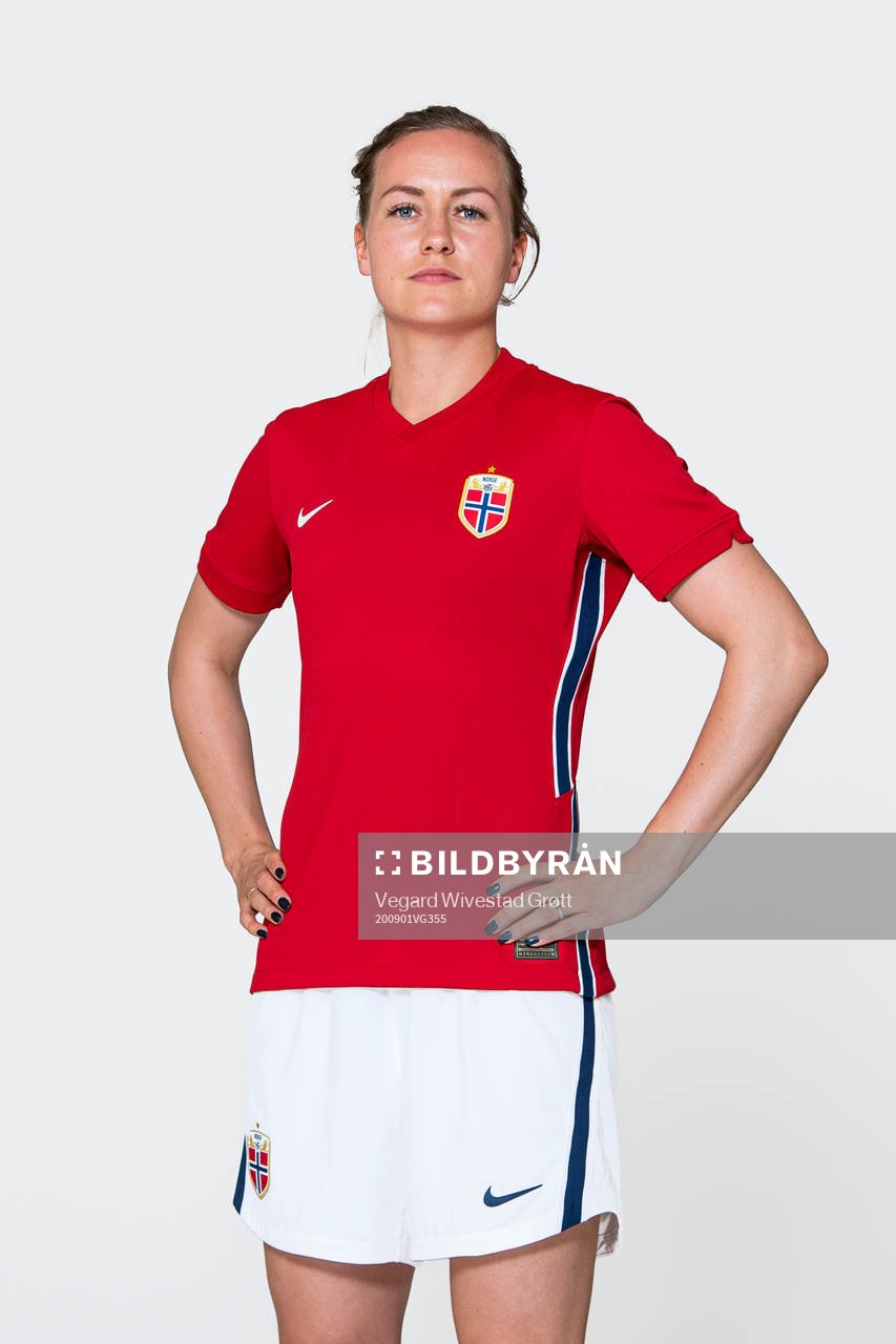 Kristine Minde of the Norwegian women’s national football