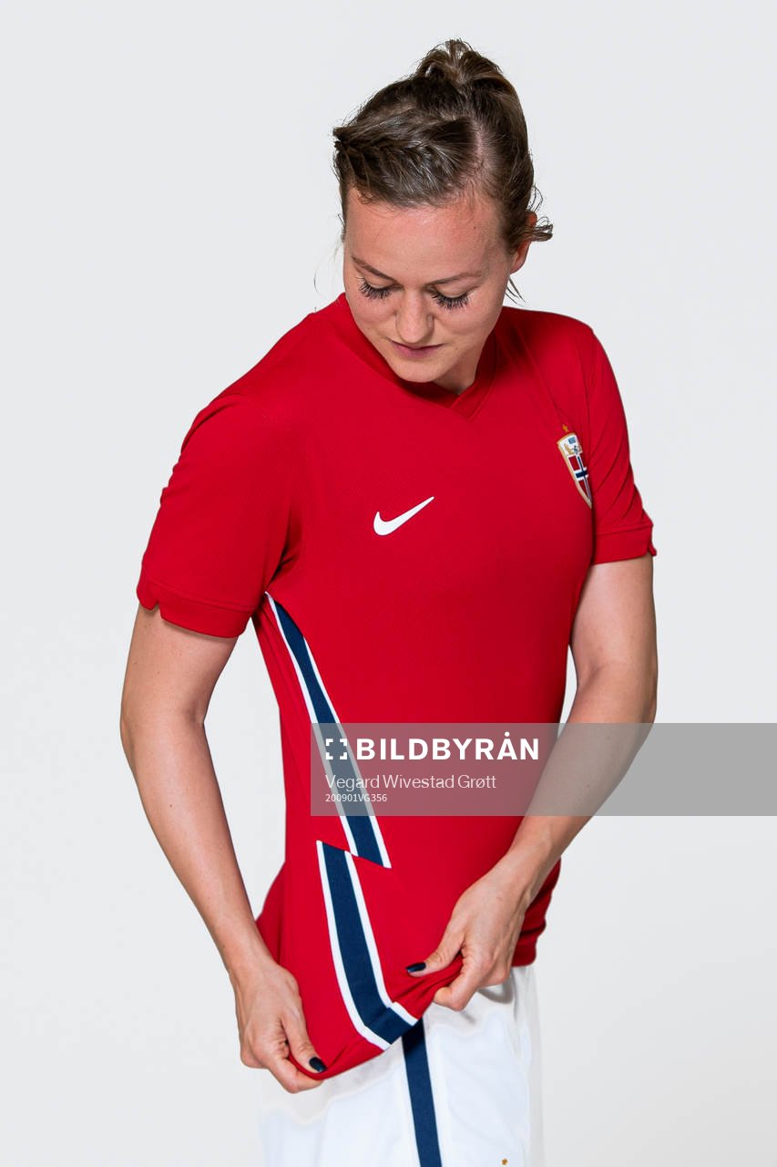Kristine Minde of the Norwegian women’s national football