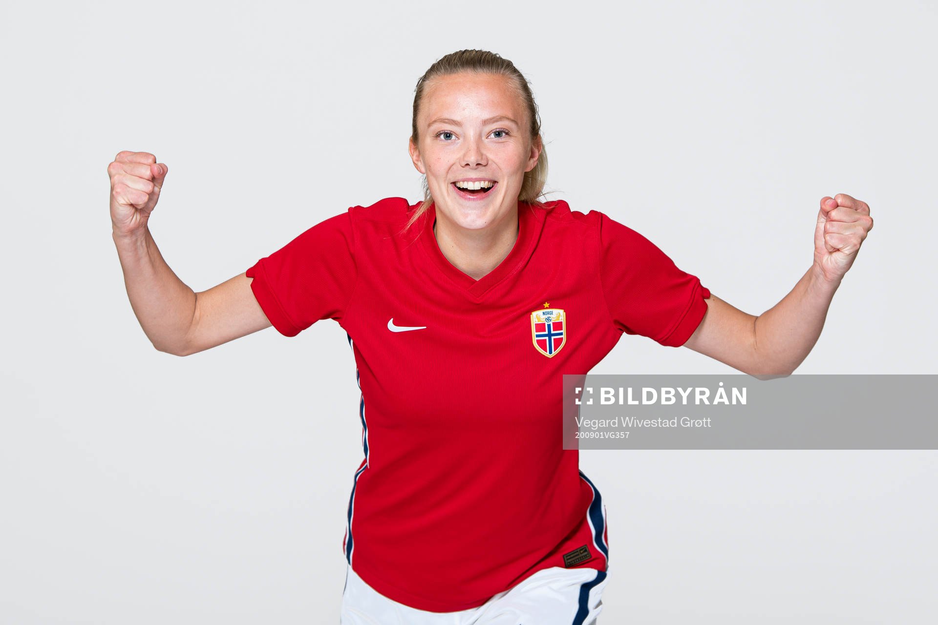 Synne Sofie Kinden Jensen of the Norwegian women’s