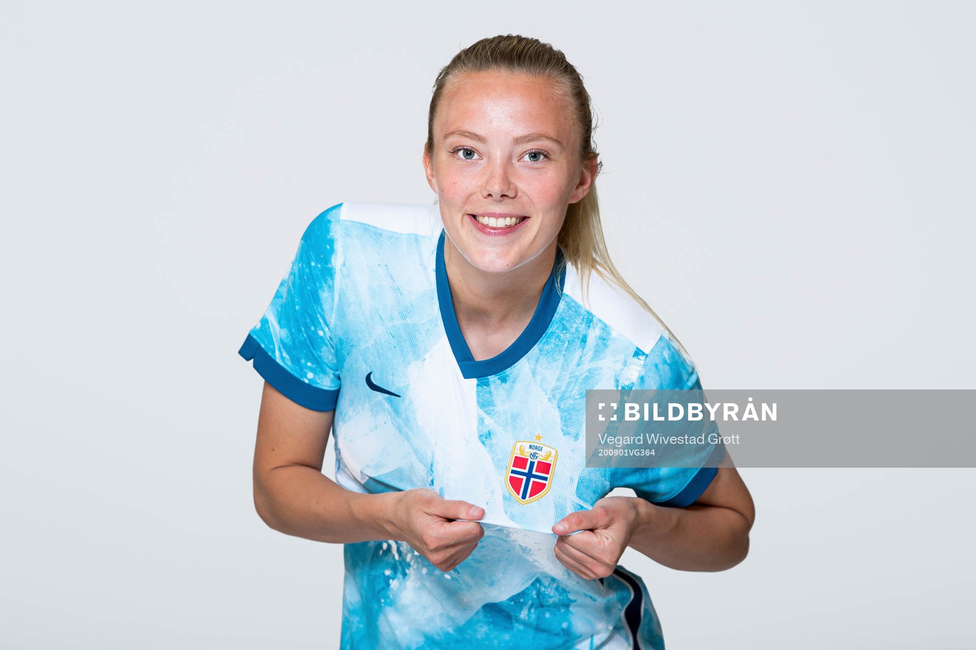 Synne Sofie Kinden Jensen of the Norwegian women’s