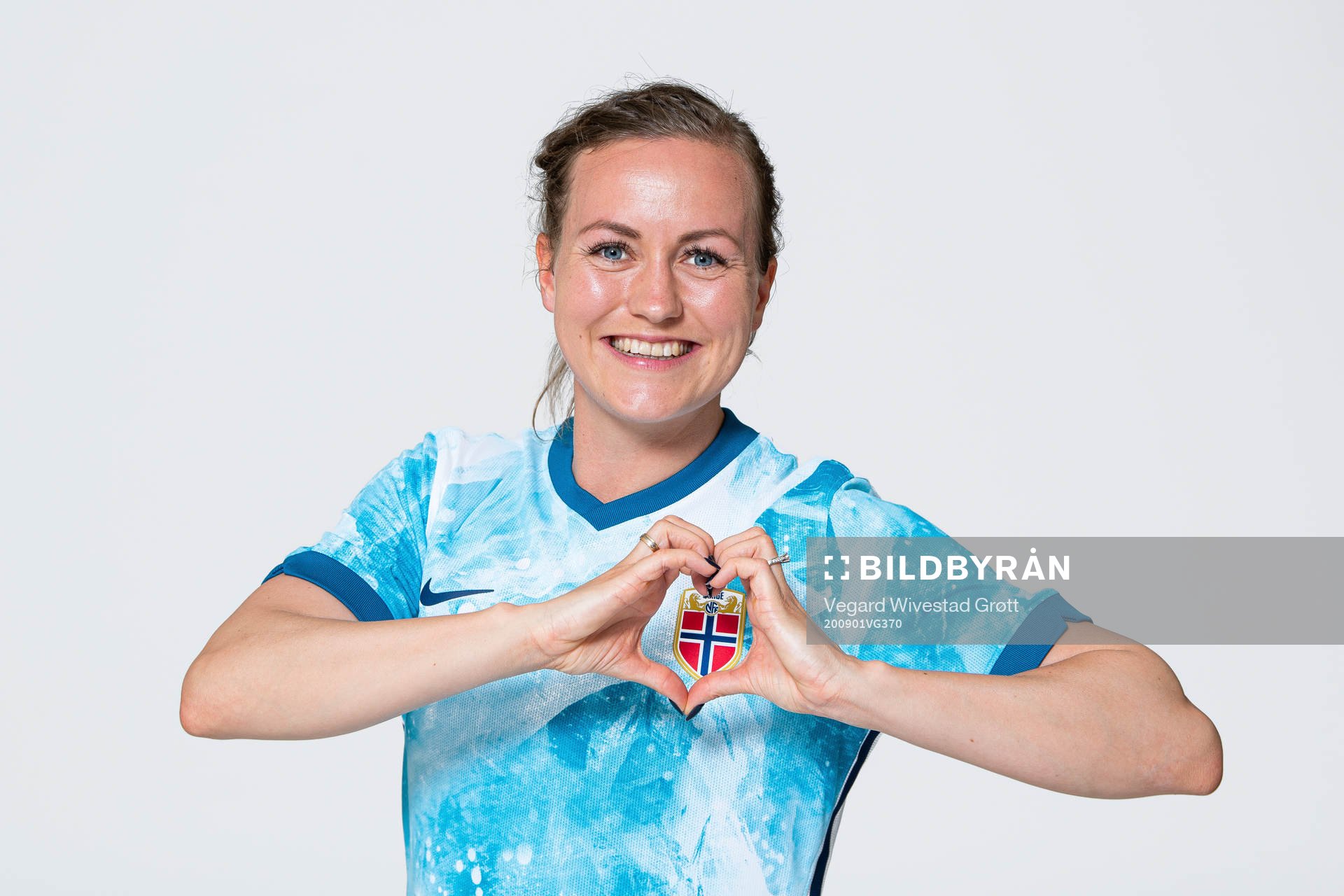 Kristine Minde of the Norwegian women’s national football