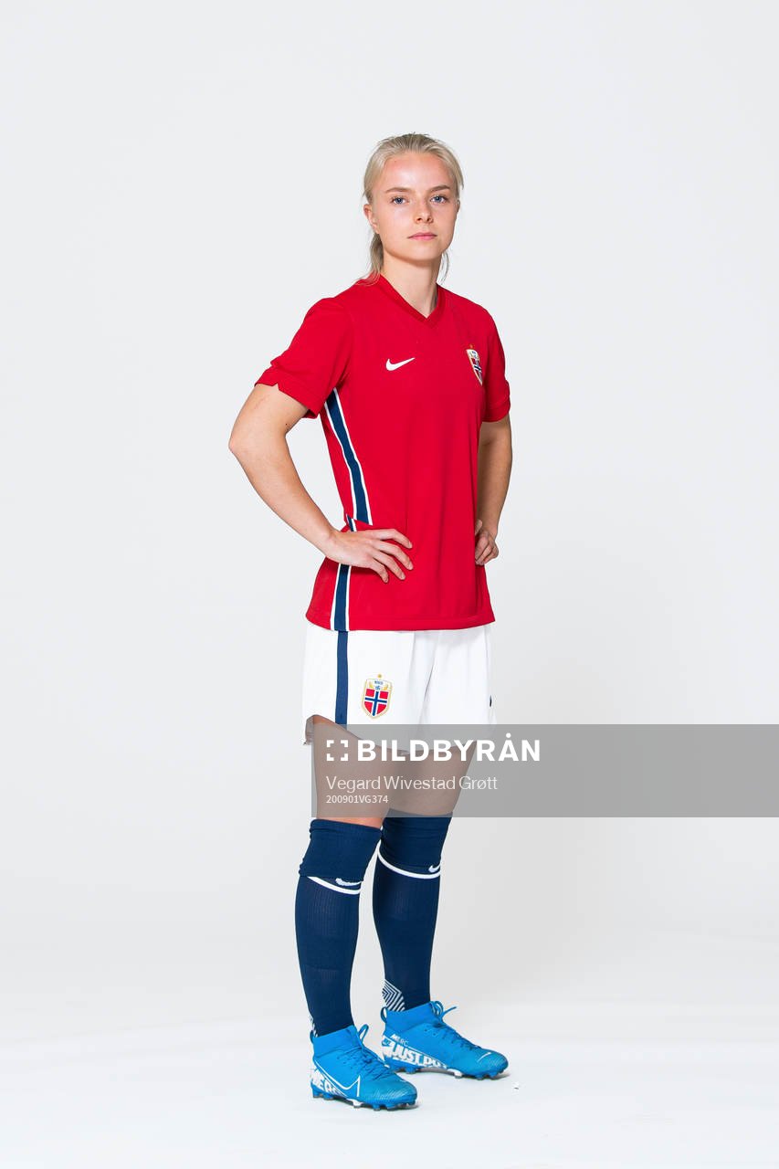 Emilie Woldvik of the Norwegian women’s national football