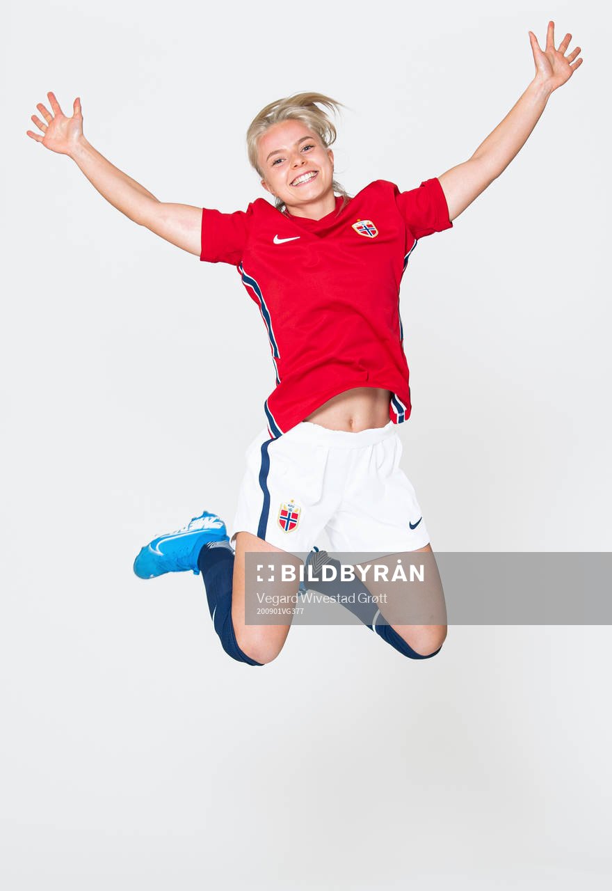 Emilie Woldvik of the Norwegian women’s national football