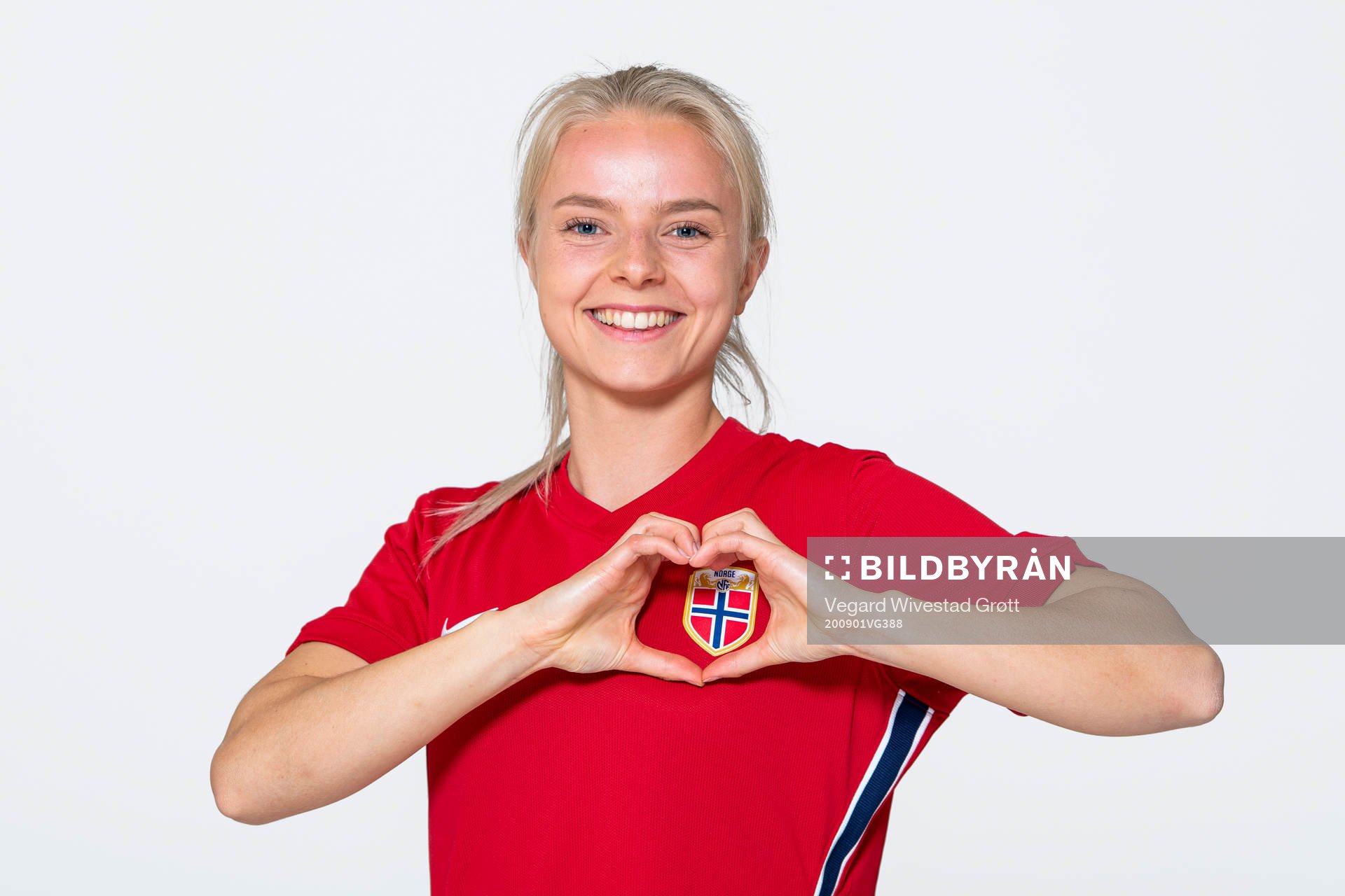 Emilie Woldvik of the Norwegian women’s national football