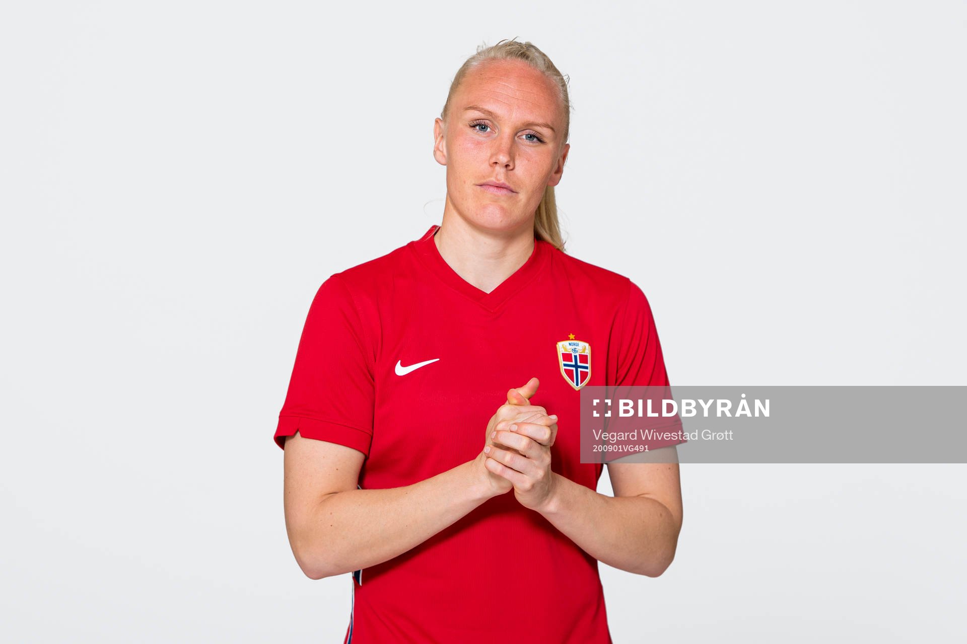 Maria Thorisdottir of the Norwegian women’s national