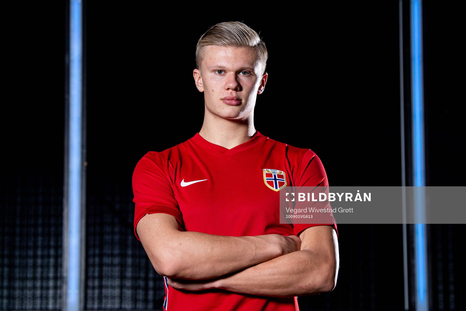 Erling Braut Haaland of the Norwegian national football