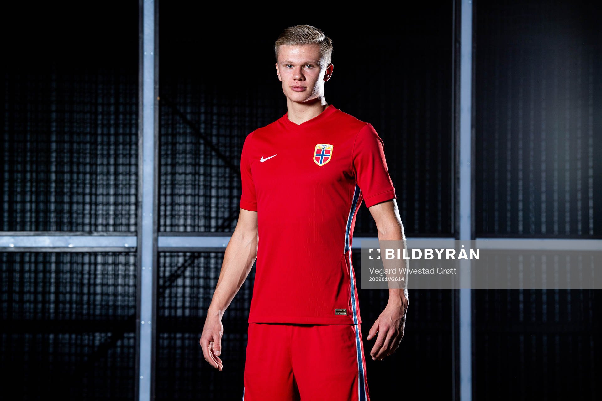 Erling Braut Haaland of the Norwegian national football