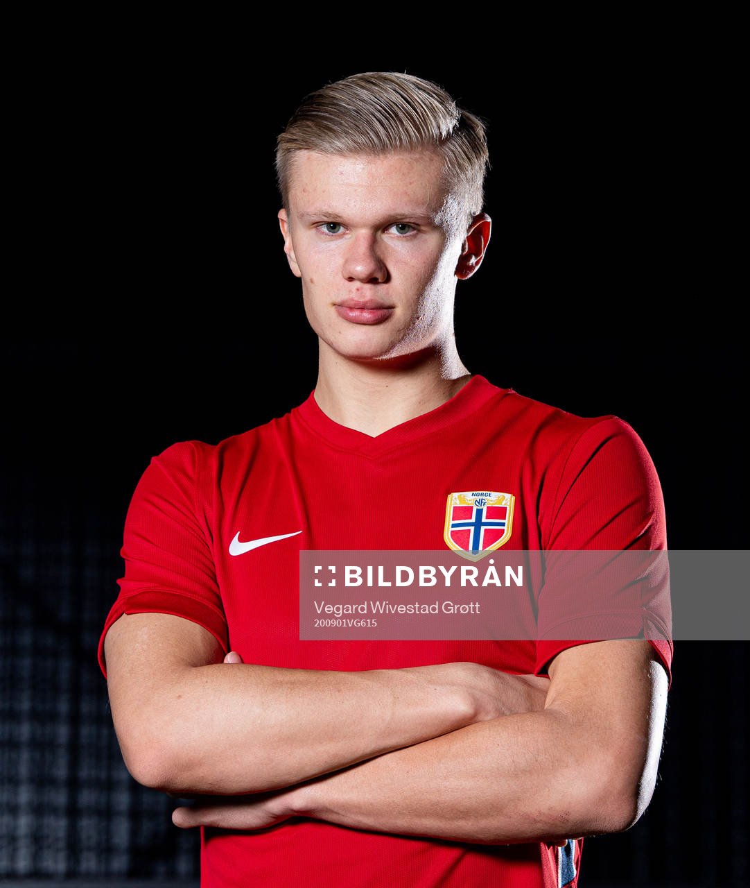 Erling Braut Haaland of the Norwegian national football