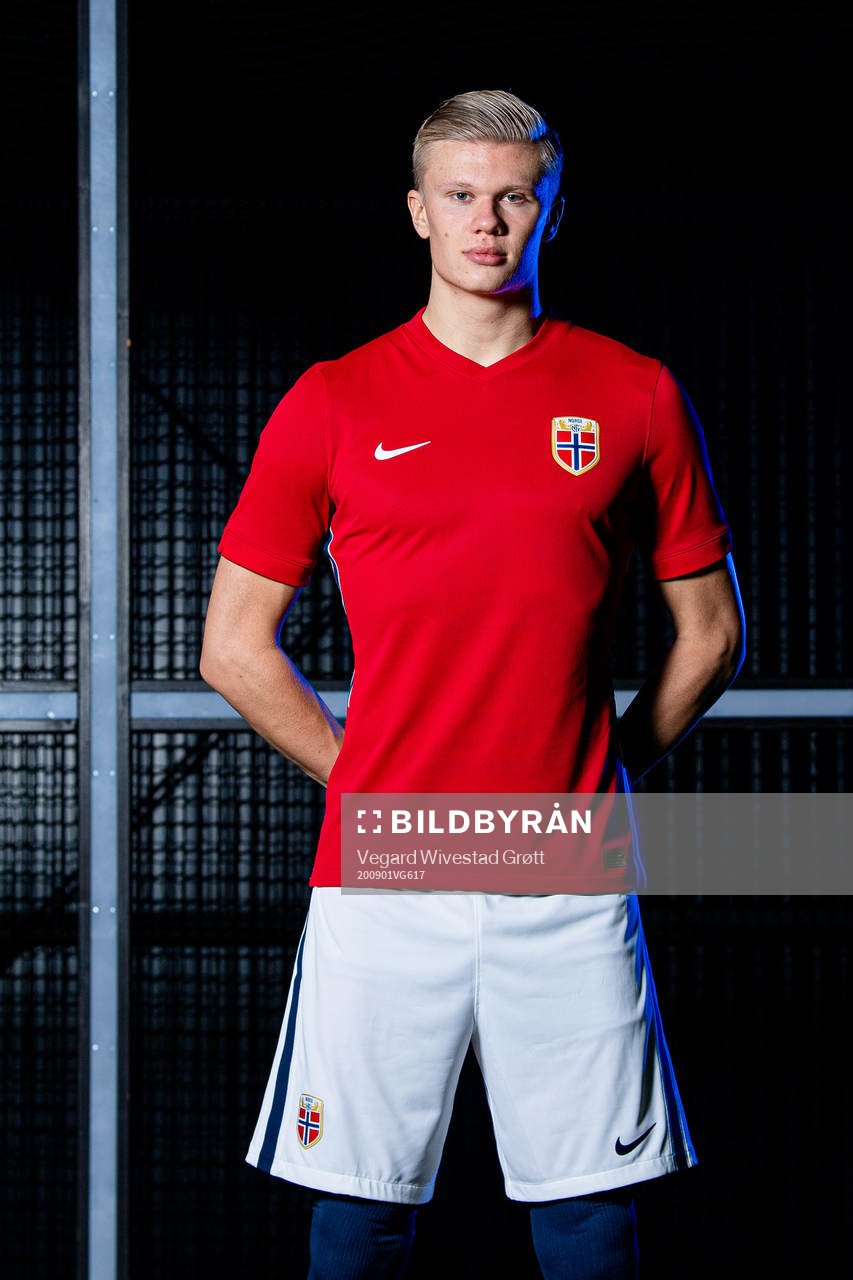 Erling Braut Haaland of the Norwegian national football